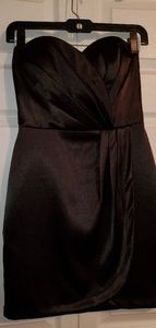 Strapless cocktail dress /black